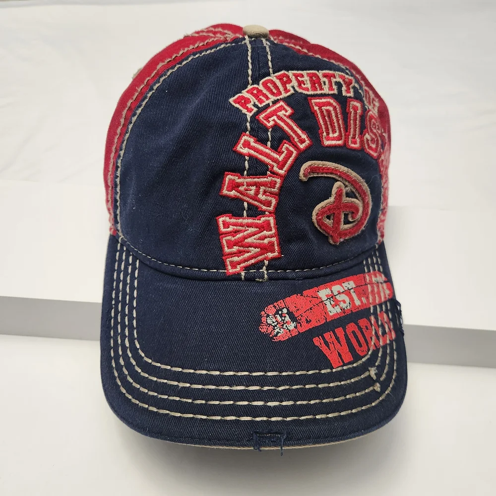 Disney Parks Property Of Walt Disney World‎ Distressed Baseball Cap Adult OSFM